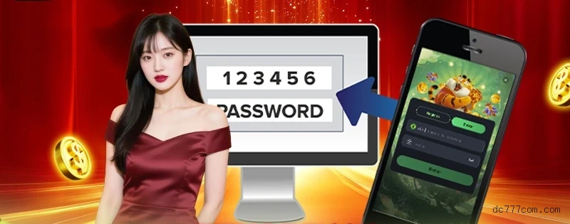 Imagem promocional do cassino online da Dc777.com mostrando jogos ao vivo